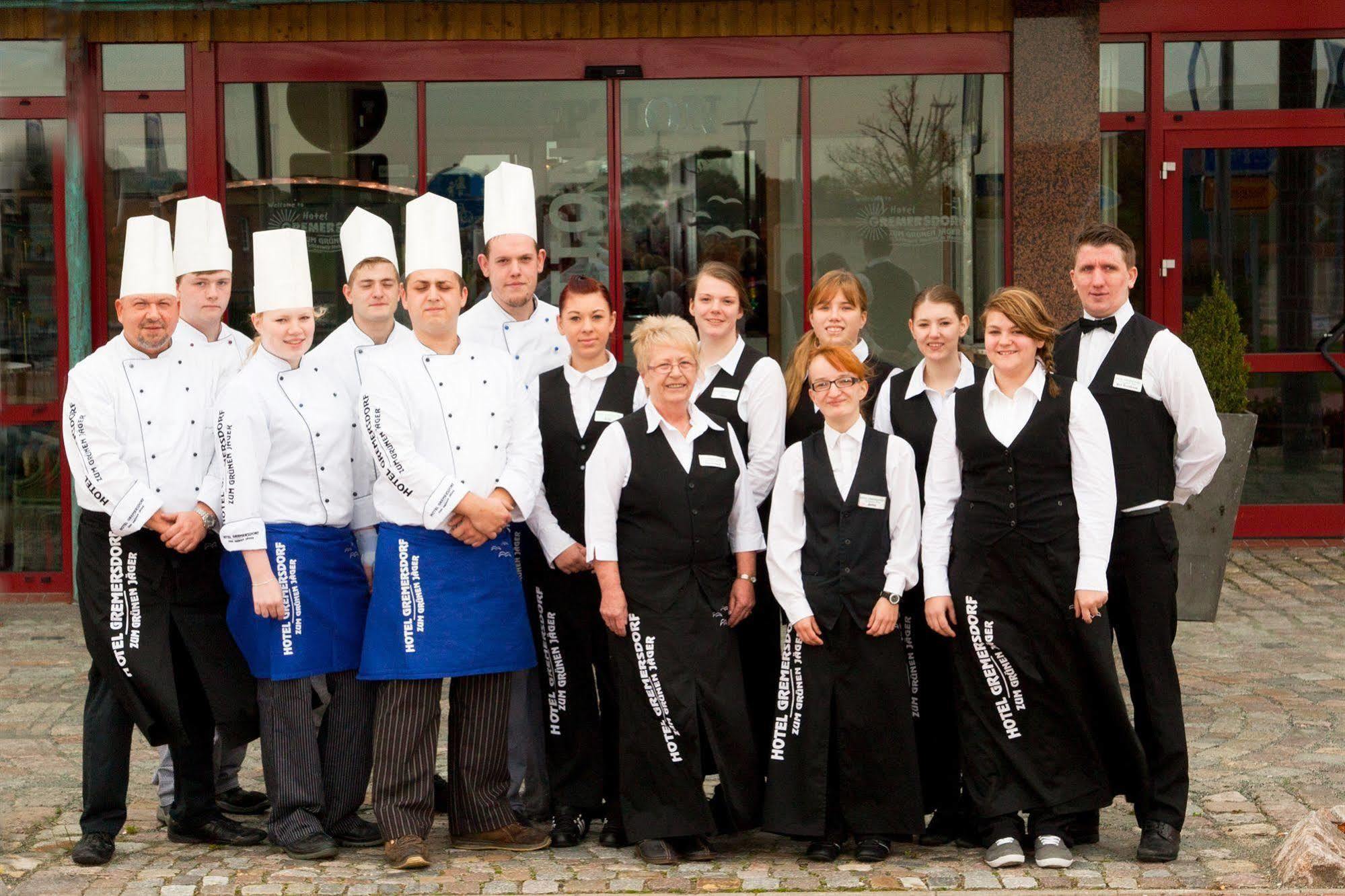 Hotel Gremersdorf - Zum Grunen Jager Esterno foto